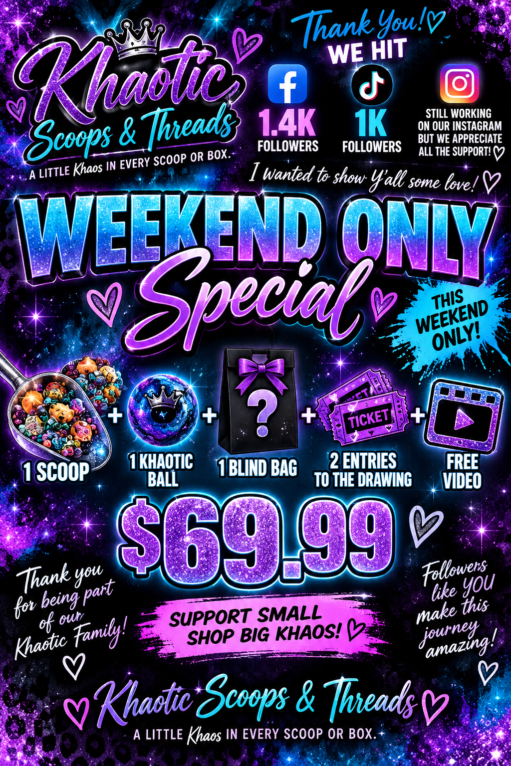 🎉Weekend Special🎉