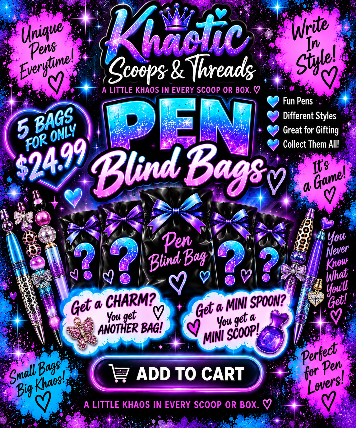 Khaotic Pen Blind Bags🪄