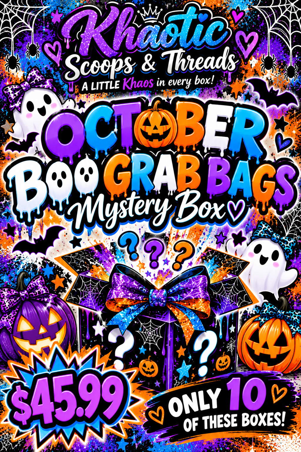 👻Halloween Mystery Boo Box🧡🖤